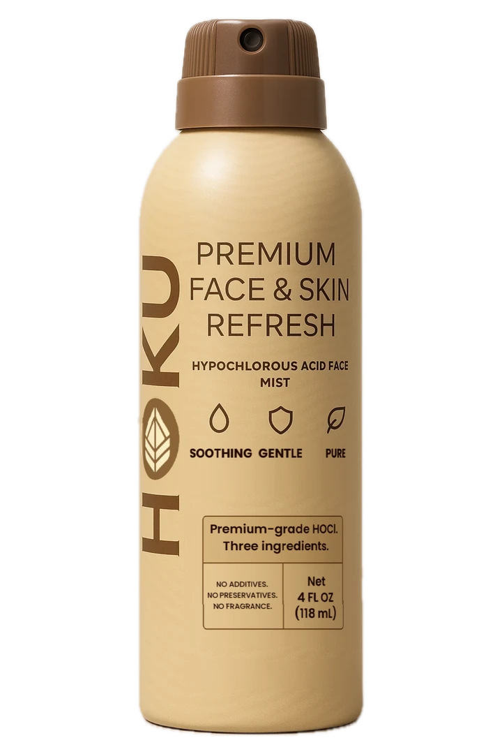 HOKU face spray can
